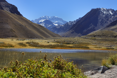 Aconcagua cerca de Mendoza