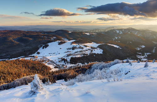 Vista de Donovaly en Eslovenia