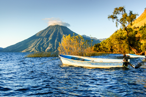 Volcán San Pedro en Guatemala