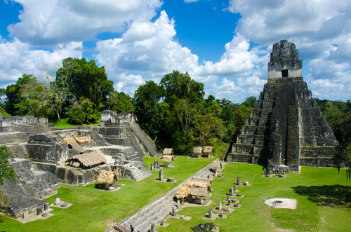 Parque arqueológico Tikal en Guatemala