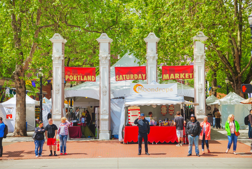 Saturday Market en Portland