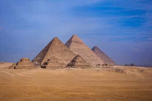 Pirámides de Giza en Africa
