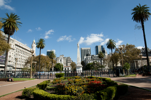 Plaza de Mayo en Buenos Aires 