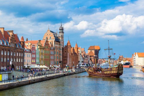 Gdansk en Polonia