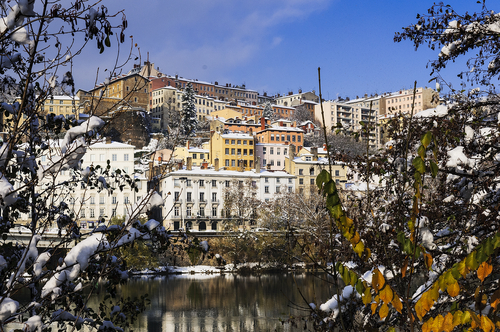 Monte Croix-Rousse en Lyon