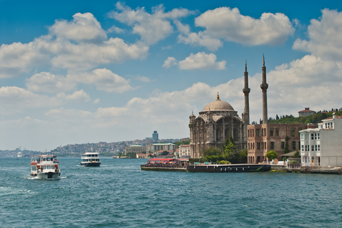 Mezquita Ortaköy en Estambul