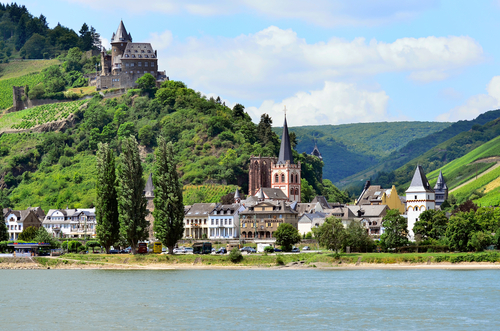 Overwesel en el Rhin romántico