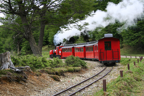 Ferrocarril del fin del mundo en Ushuaia