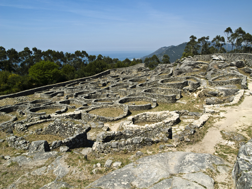 Monte de Santa Tecla en Galicia