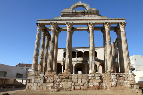 Templo de Diana en Mérida