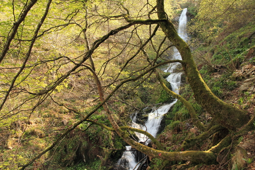 Cascada Xiblu en Asturias