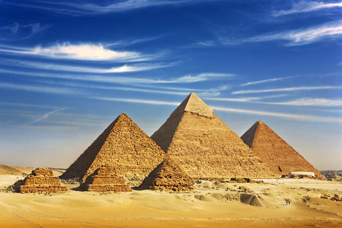 Pirámides de Giza en Egipto