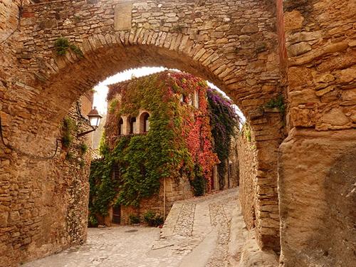 Calle de Peratallada en Girona