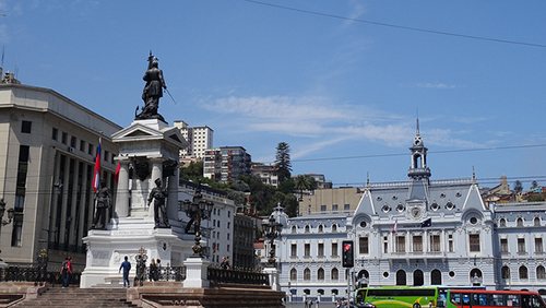 Casco historico de Valparaiso