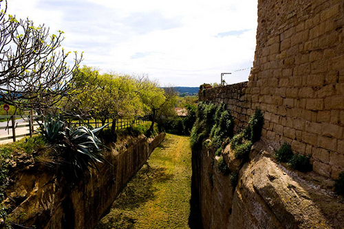 Foso en Peratallada