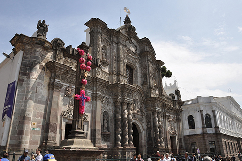 Iglesia de la Compañia en Quito