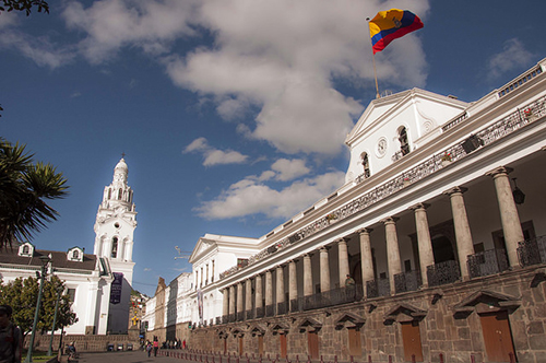 Palacio de Carondelet en Quito