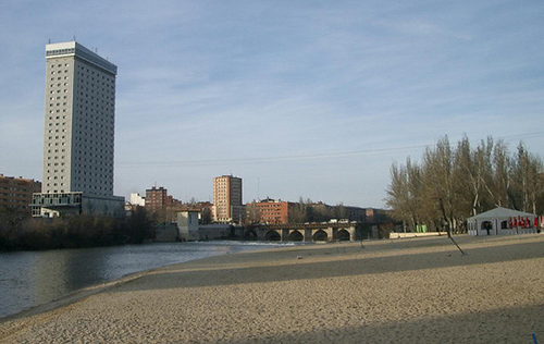 Playa artifical de Valladolid
