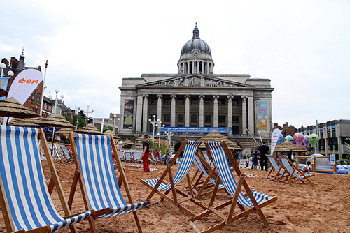 Playa artificial Nottingham Riviera