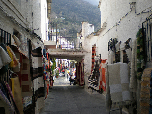 Tinaos en Pampaneira