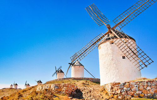 Molinos de viento en Consuegra
