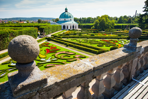 Castillo de Kromeriz en Moravia