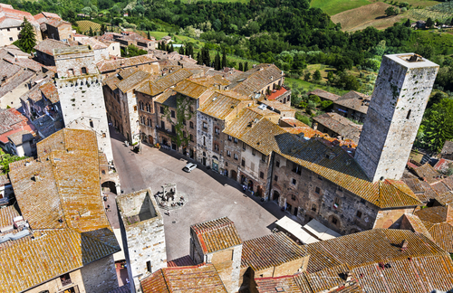 San Gimignano desde una de las torres