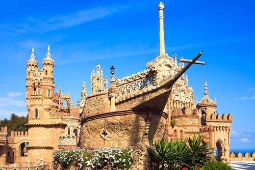 Castillo de Colomares en Benalmádena