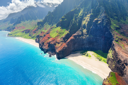 Kauiai en Hawaii