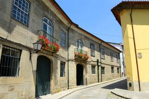 Rua de Santa María en Guimaraes