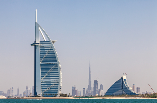 Burj Al Arab en Dubái, el único hotel de 7 estrellas