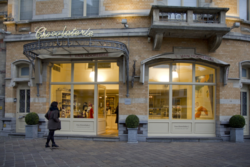 Chocolatería en Gante