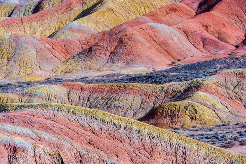 Colores en Zhangye