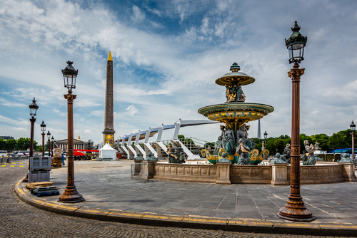 Detalle de la Plaza de la Concordia