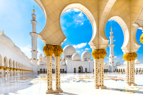 Mezquita de Sheikh Zayed, un lugar de interés turístico