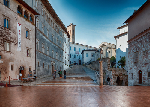 Plaza del Duomo de Spoleto