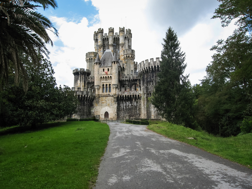 Castillo de Butrón en el País Vasco