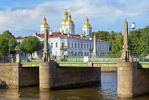 Puente Pikalov en San Petersburgo