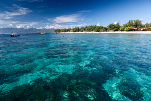 Costa de islas Gili