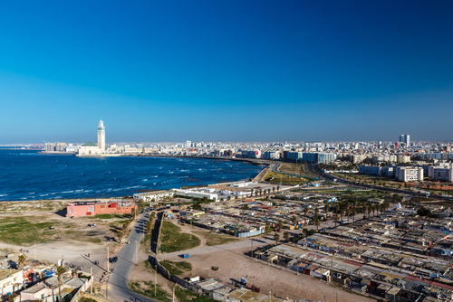 Vista de Casablanca