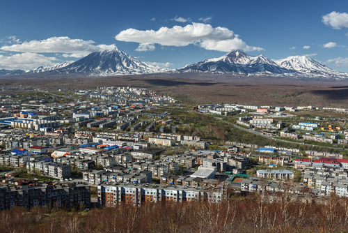Petropavlovsk en Kamchatka