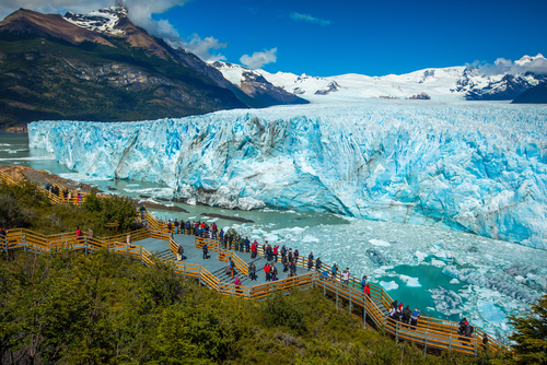 Glaciar Perito Moreno en La Patagonia
