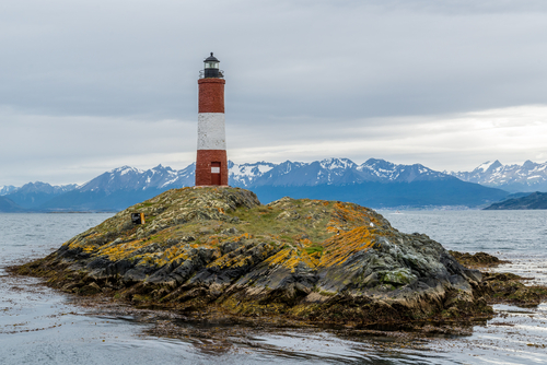 Canal Beagle en La Patagonia