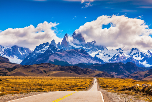 Montañas Fitzroy en la Patagonia