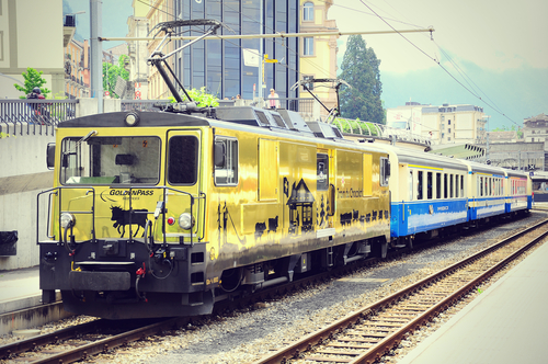 Tren del Choclate en Suiza