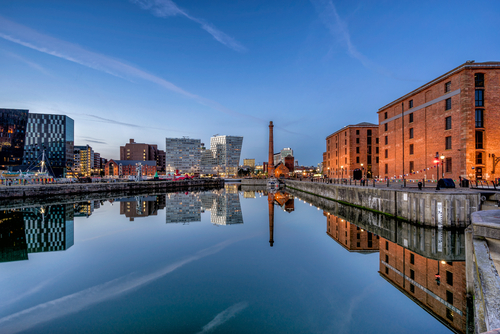 Albert Dock en Liverpool