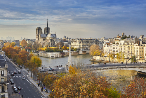 Îlle de la Cité en París