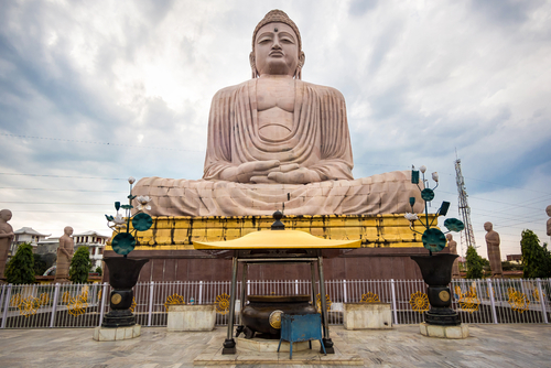 Bodh Gaya en la india