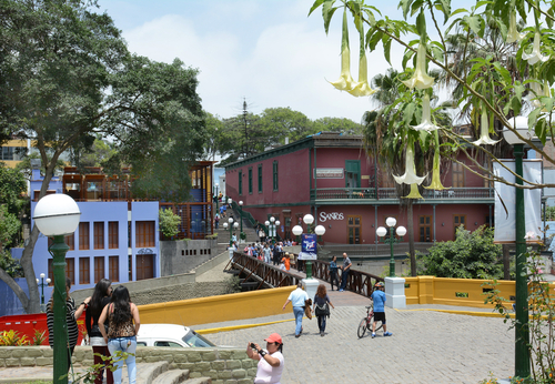 Puente de los Suspiros de Lima