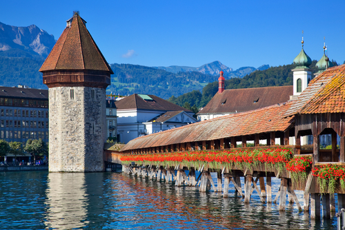 Torre del Agua en Lucerna
